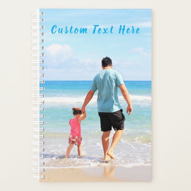 Custom Your Photo Planner with Text (Front)