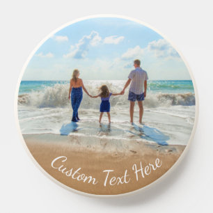 Custom Your Photo PopSocket Gift with Text Name