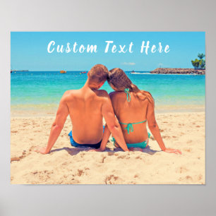 Custom Your Photo Poster with Text