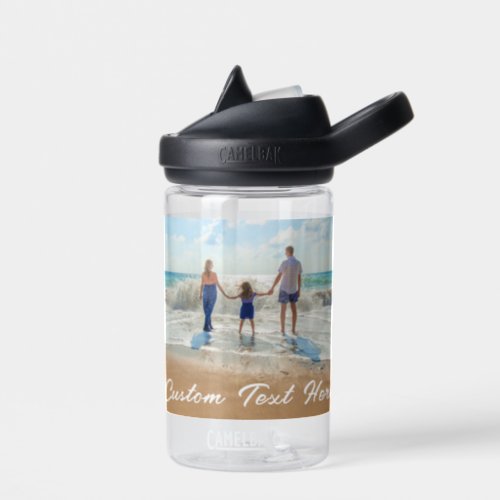 Custom Your Photo Text Water Bottle Personalized