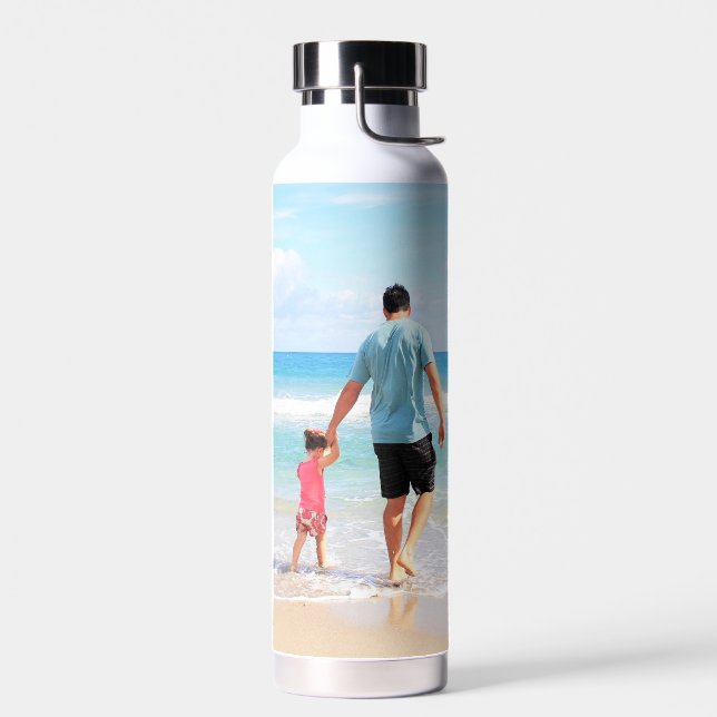 Custom Your Photo Water Bottle Personalized Gift (Left)