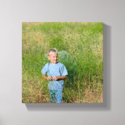 Custom Your Picture or Photo Stretched Canvas Prin