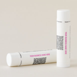Custom Your QR Code and Text Promotional Lip Balm