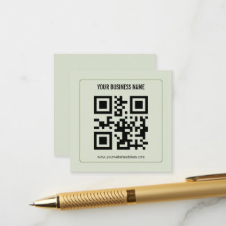 Custom Your QR Code Business Name Template