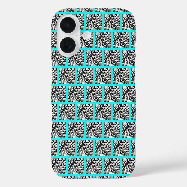 Custom Your QR Code Funny iPhone Case Choose Color (Back)