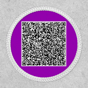 Custom Your QR Code Patch Template Choose Color