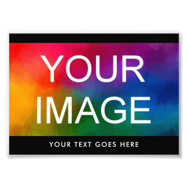 Custom Your Text Family Event Party Wedding Photo (Front)