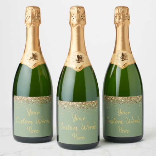 Custom Your Text Here Personalized Sage Green Gift