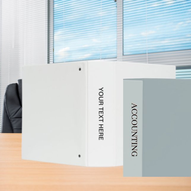 Custom Your Text Here Recipes Photos School Office 3 Ring Binder (Creator Uploaded)