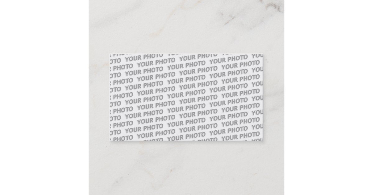 Custom your text, image & background color business card | Zazzle