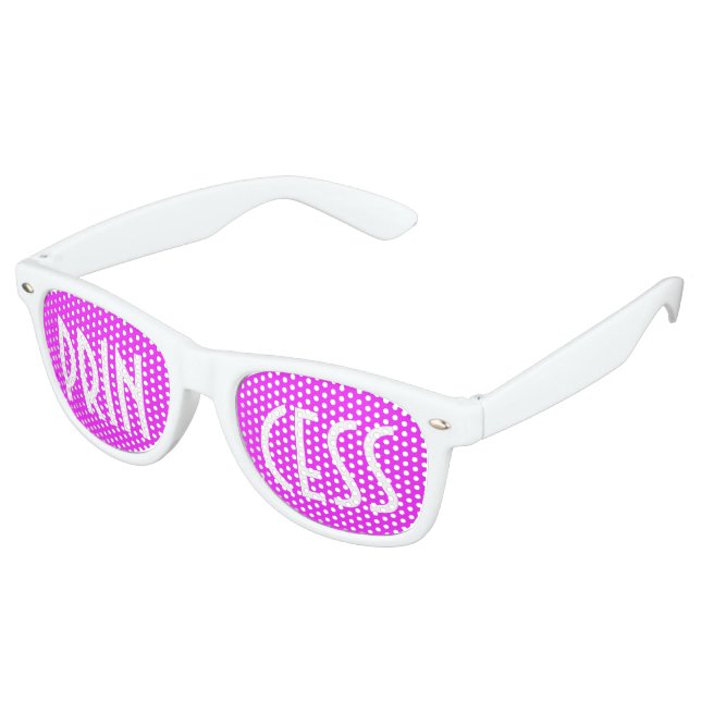 Custom your text, image & background color retro sunglasses (Angled)
