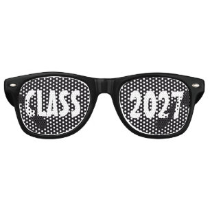 Custom your text, image & background color retro sunglasses