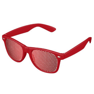 Custom your text, image & background color retro sunglasses