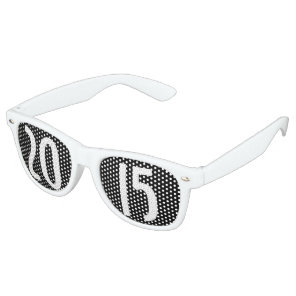 Custom your text, image & background color retro sunglasses