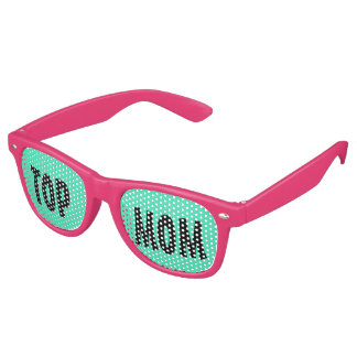 Custom your text, image & background color retro sunglasses