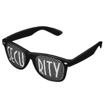 Custom your text, image & background color retro sunglasses Custom your text, image & background color retro sunglasses