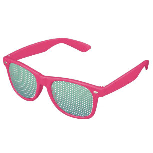 Custom your text, image & background color retro sunglasses