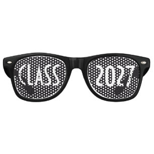 Custom your text, image & background color retro sunglasses