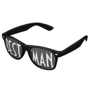 Custom your text, image & background color retro sunglasses