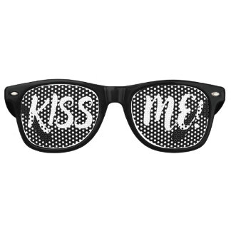 Custom your text, image & background color retro sunglasses