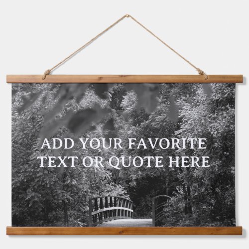 Custom Your Text Motivational Quote  Hanging Tapestry