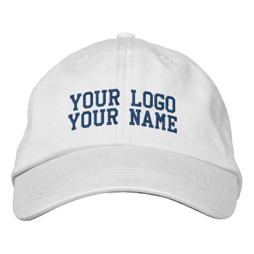 Custom Your Text Name Hat Embroidered Baseball Cap