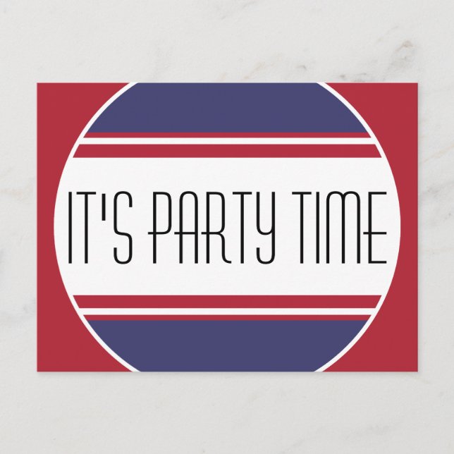 Custom your text, sign, image & background postcard (Front)