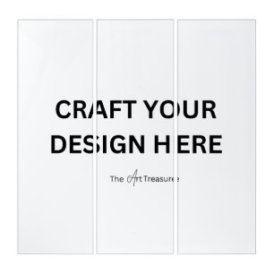 Custom Your Wall Art Triptych - Upload Your Image