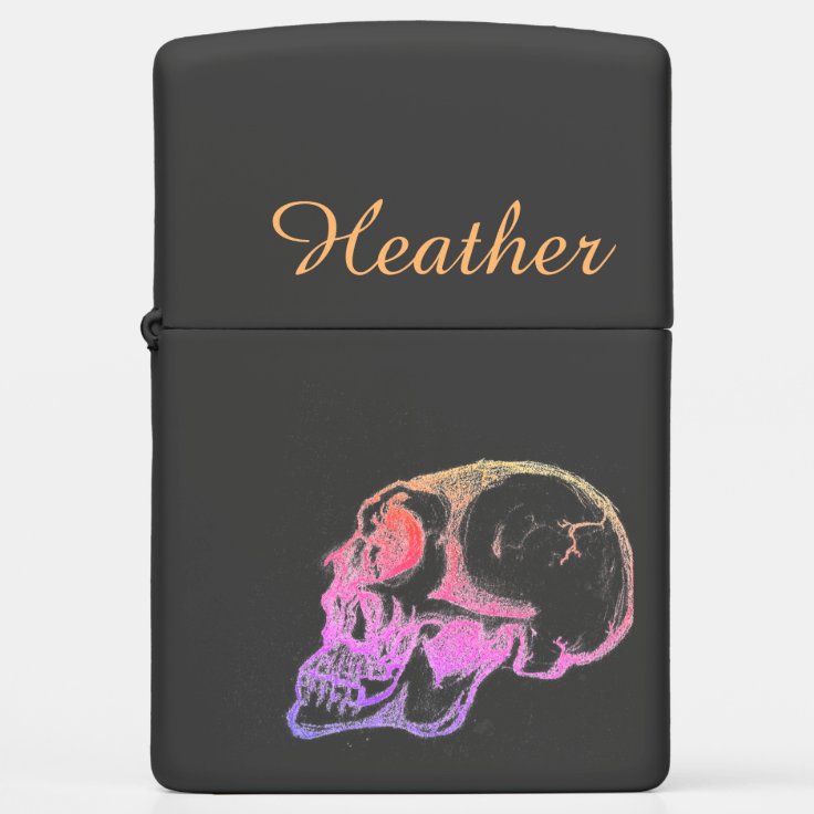 Custom Zippo Black Matte Pocket Lighter Zazzle
