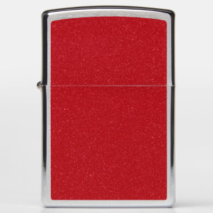 Custom Zippo® Lighter in Textured Tomato Red