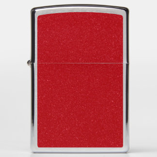 Custom Zippo® Lighter in Textured Tomato Red