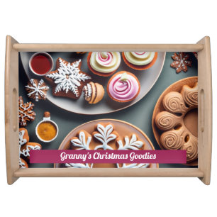 Custome Christmas Serving Tray