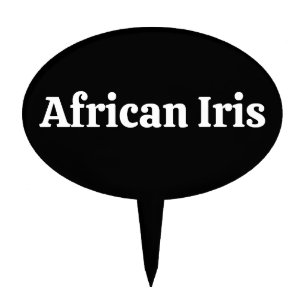 Custome Garden Tags,Herb Labels and seed starters Cake Topper