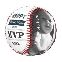 Custome Photo MVP of Father's Day Baseball