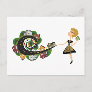 Custome Real Estate Postcard