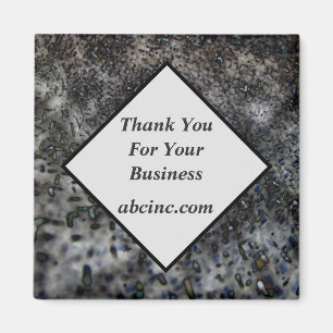 Customer Appreciation Abstract Business Thank You Magnet