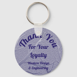 Customer Appreciation Business Promotion Thank You Keychain