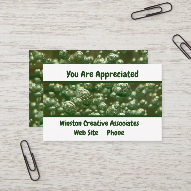 Customer Appreciation Business Sales Order Thanks Card (Front/Back In Situ)