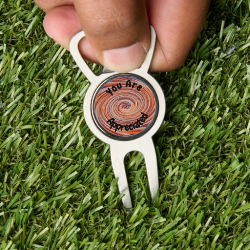 Customer Appreciation Colorful Business Thank You Divot Tool
