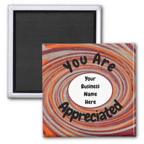 Customer Appreciation Colorful Business Thank You Magnet