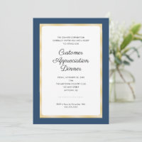 Customer invitation on sale