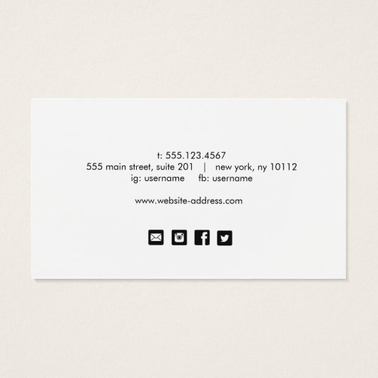 Customer Appreciation Social Media Icons (Back)