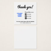 Customer Appreciation Social Media Icons