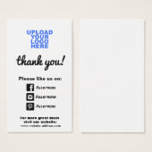 Customer Appreciation Social Media Icons (Front & Back)