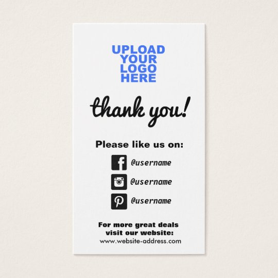 Customer Appreciation Social Media Icons | Zazzle.com