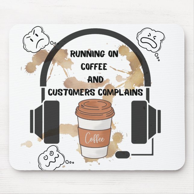 Customer care mouse pad (Front)