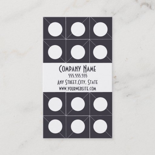 Customizable Customer loyalty business card