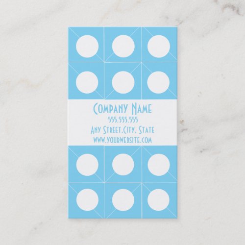 Customer loyalty business card