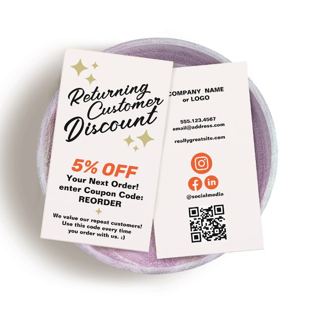 Customer Loyalty Discount Coupon (Creator Uploaded)