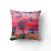 Customer Painted Artwork Pillow